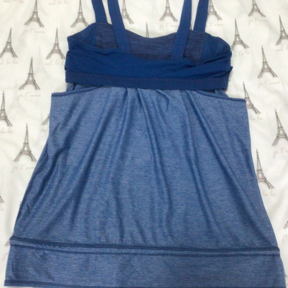 Lululemon Run: Back On Track Tank Sz 8 Limitless Blue/Wee Are From Space - Picture 14 of 16